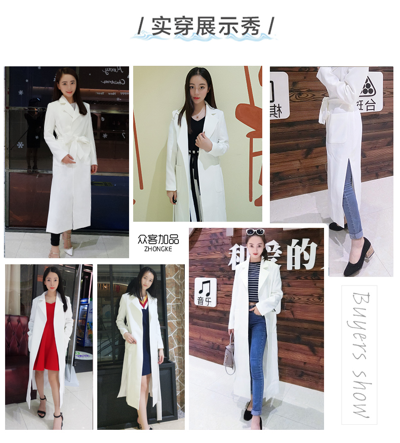 Trench pour femme      en Coton - Ref 3225976 Image 8