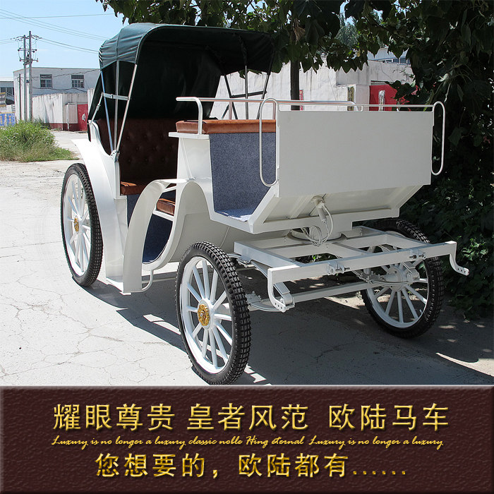 New products European-style sightseeing carriage scenic area Visit Wedding Wedding Photography Hotel Furnishing Laker Video Props