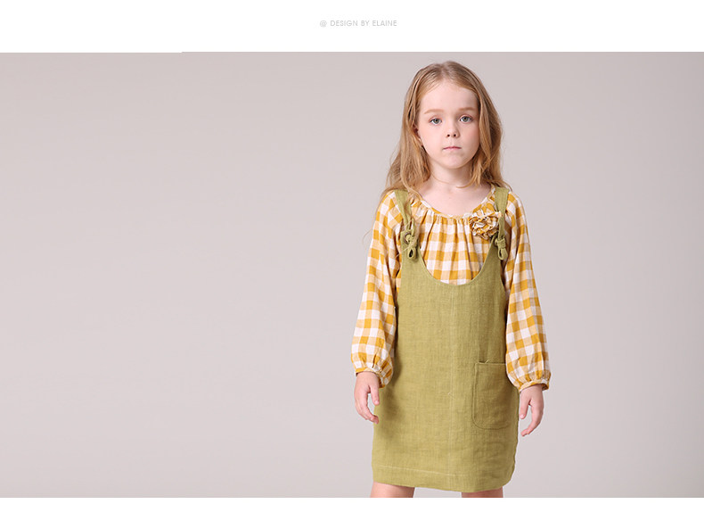 Jupe fillette en Toile de coton - Ref 2049578 Image 24