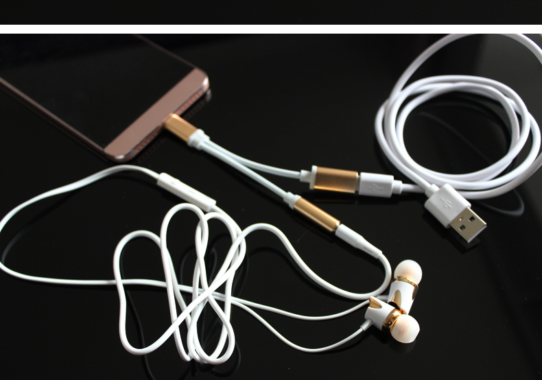 小米6Mix2note3耳机转接线乐视2坚果pro听歌