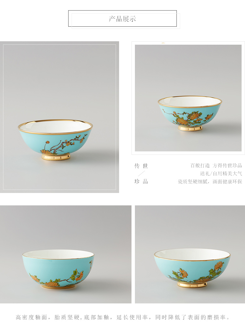 The porcelain porcelain tableware west lake blue bulk Mrs Yongfeng source 10000500 mm bowl