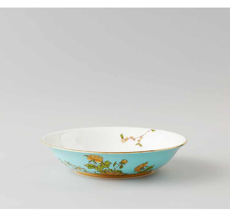 The porcelain porcelain tableware west lake blue bulk Mrs Yongfeng source 10000500 mm bowl