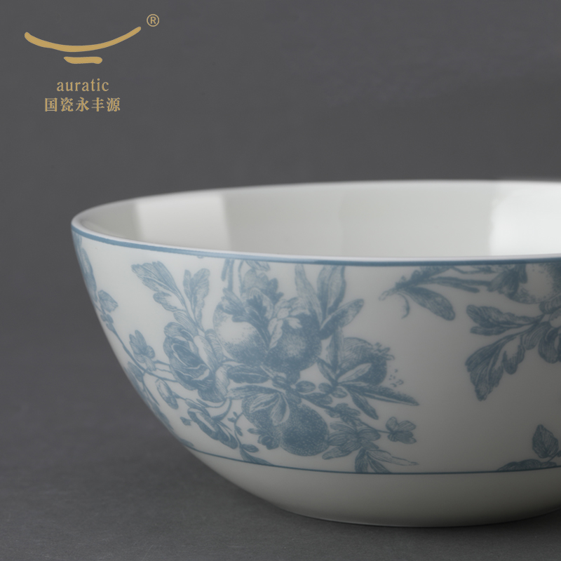 The porcelain yongfeng source romantic wonderful 24 head cutlery set 6 doses home dishes high - grade ceramic dishes