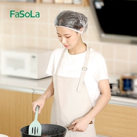 FaSoLa одноразовая антимасляная дымовая шапка, защитный чехол для волос, женский головной убор для общественного питания, специальный кухонный головной убор для приготовления пищи и приготовления пищи
