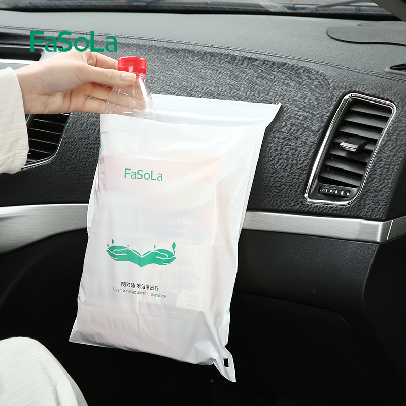 Vehicular vehicular garbage bag adhesive type disposable car garbage bag car portable garbage bag hanging type