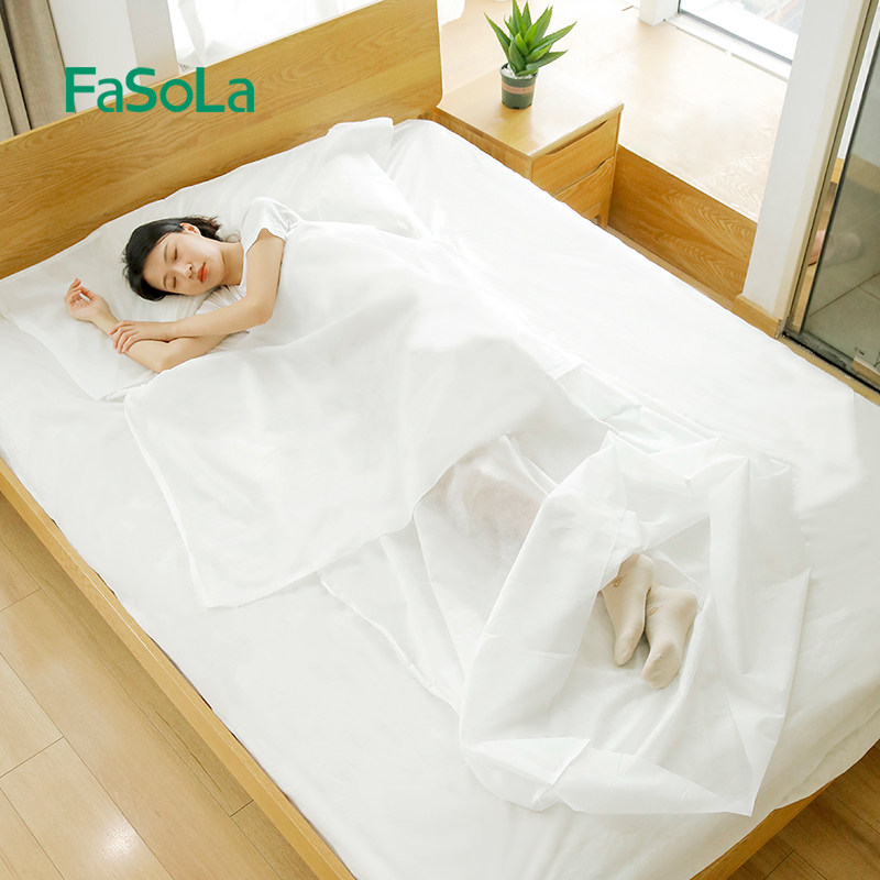 FaSoLa Travel Hotel disposable bed single-use sleeping bag sleeping bag single rectangle