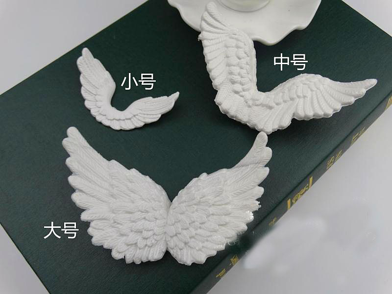 Mini angel wings Mori zakka handmade materials DIY jewelry accessories materials headdress handmade accessories