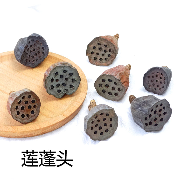 Dried lotus natural dried flower real flower kindergarten ring creation dried flower diy material original ecological mini lotus dried flower