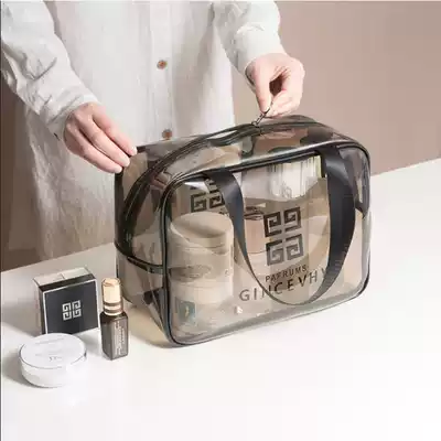 Cosmetic bag 2020 new ins wind super fire waterproof portable women's travel large-capacity toiletry bag storage bag box