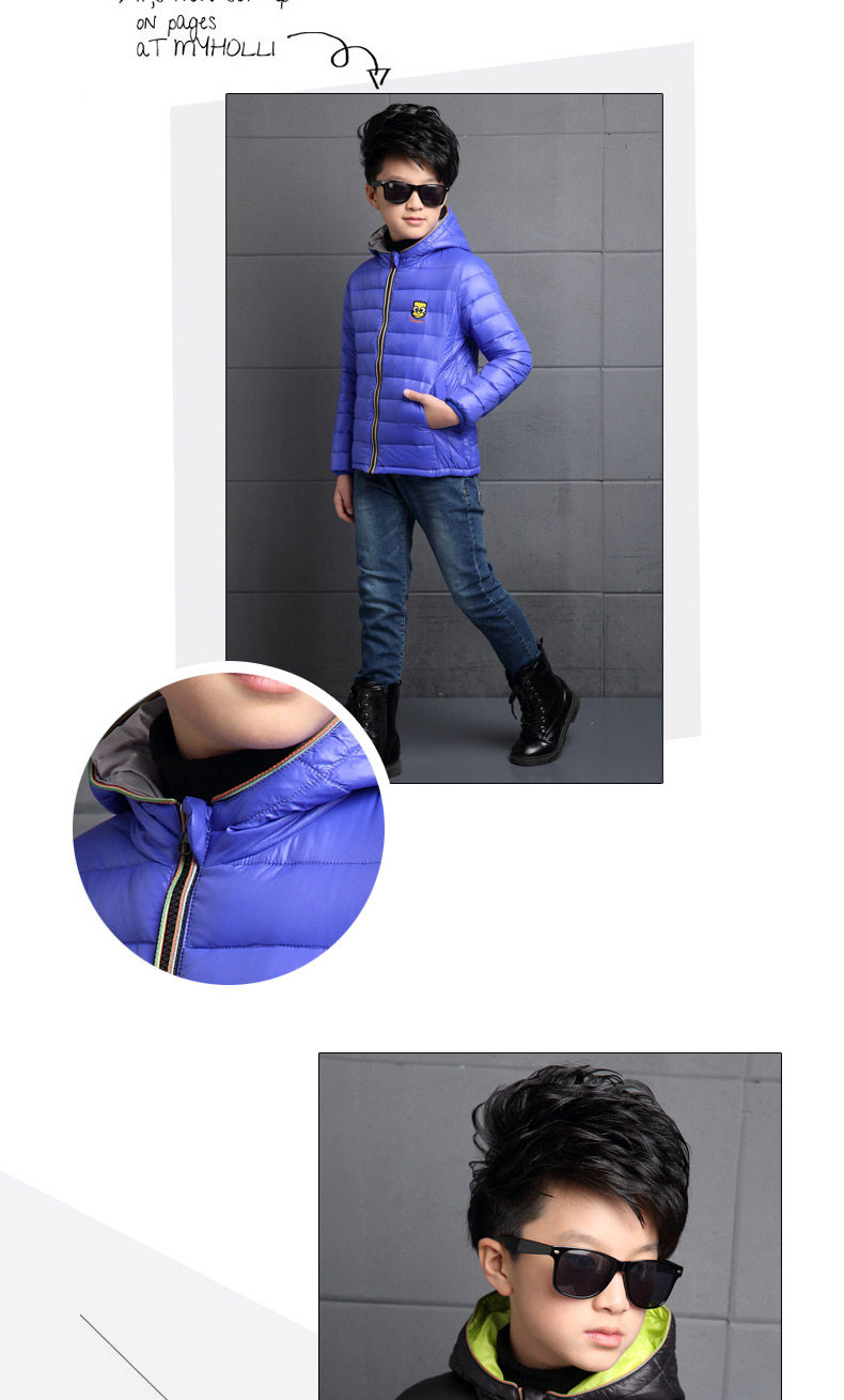 Blouson pour garcon en nylon - Ref 2160206 Image 14