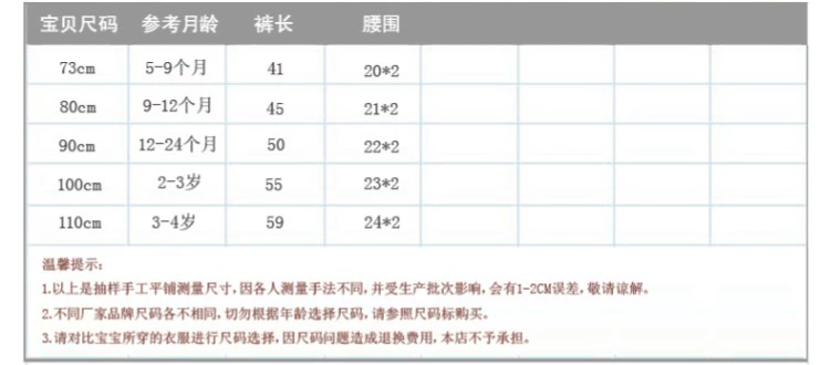 Quần bé gái mùa thu 0-1-3 tuổi Quần bé gái sơ sinh Quần bé hậu cung mùa xuân và mùa thu Hàn Quốc mặc đại dương - Quần