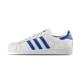 Adidas Superstar clover tiêu chuẩn vỏ vàng giày nữ giày trắng giản dị C77154 - Dép / giày thường