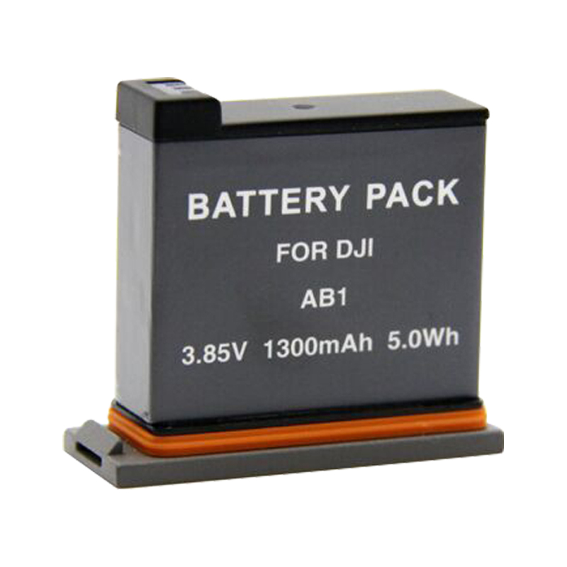 Suitable for DJI OSMO ACTION battery backup battery life sports camera shooting smartphone battery Lingmu accessories secondary lithium charging large capacity high brand 1300 mAh