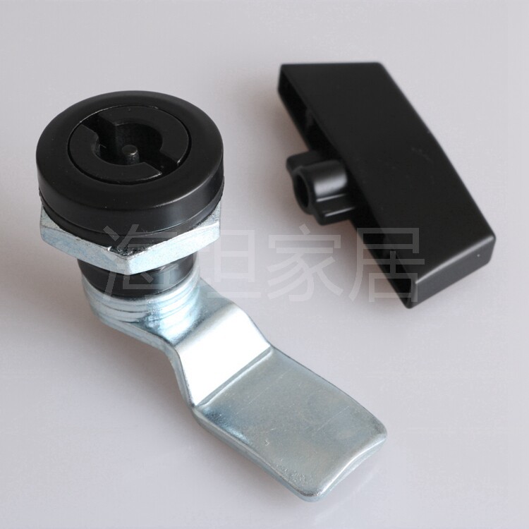 Haitan MS705-3D Distribution Cabinet Lock Industrial Host Shell Cabinet Swivel Tongue Lock Mechanical Distribution Box Cabinet Door Round Lock