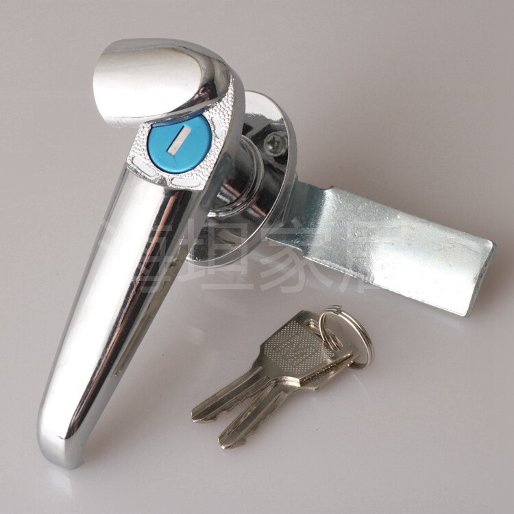 MS308-3C stainless steel handle lock outdoor rain-proof enclosure lock switch control accessories host shell handle lock