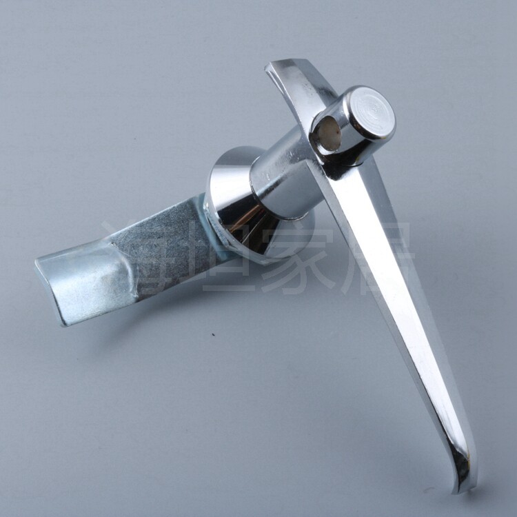 MS304-2B-G handle lock distribution cabinet lock plate hand lock host shell cabinet door lock long handle industrial cabinet lock