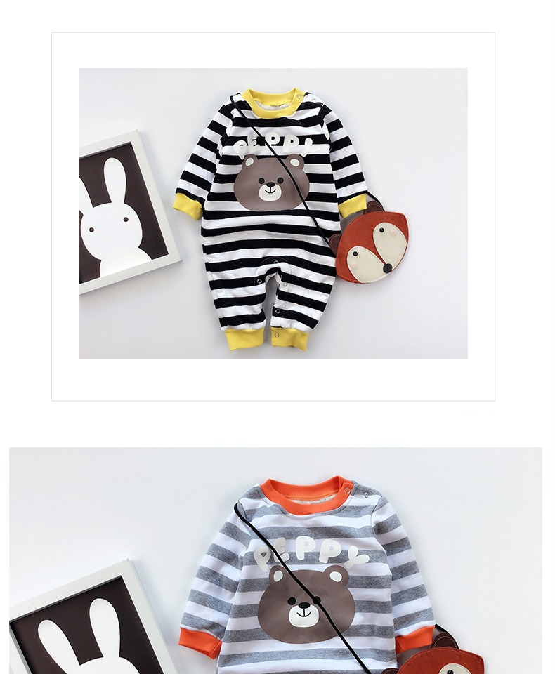 Đồ lót bé gái Xiêm cotton san hô nhung Bộ đồ ngủ bé Xiêm ấm quần áo mùa đông Quần áo bé mùa thu và mùa đông dày quần áo trẻ em xuất khẩu