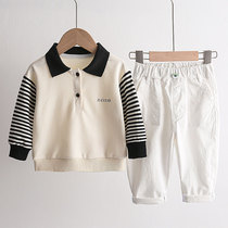 Childrens clothing boy clothes Spring and Autumn new childrens spring foreign style Girls baby children Korean loose coat 2021