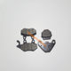 Suitable for Zongshen Seikelong RA2 motorcycle ZS/SR250-12 front and rear brake pads ABS CBS version