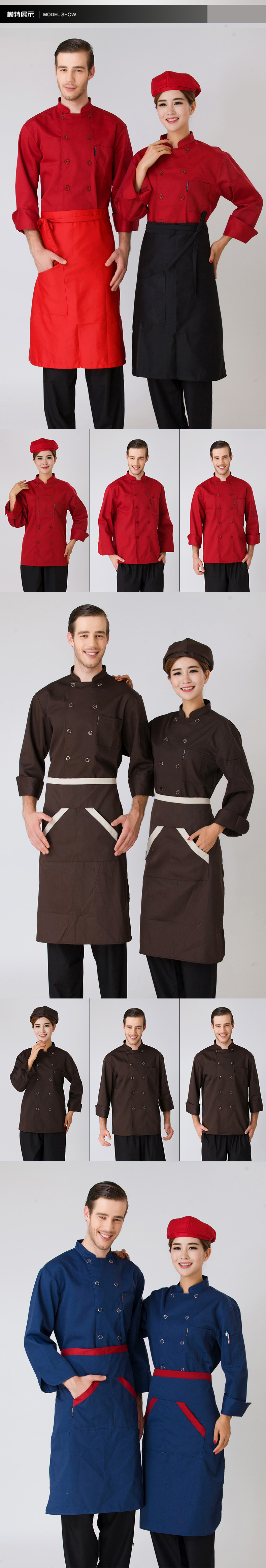 Uniforme de cuisinier ALPENWAY - Ref 1908142 Image 7