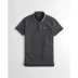 Hollister2018 mùa thu mới co giãn Áo sơ mi nam Polo 222987-1 áo polo đen Polo