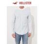 Hollister 2018 mùa thu mới co giãn chặt áo Oxford nam 227366-1 sơ mi kaki nam