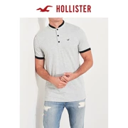 Hollister 2018 mùa thu mới cổ áo sơ mi nam Polo 216697-2