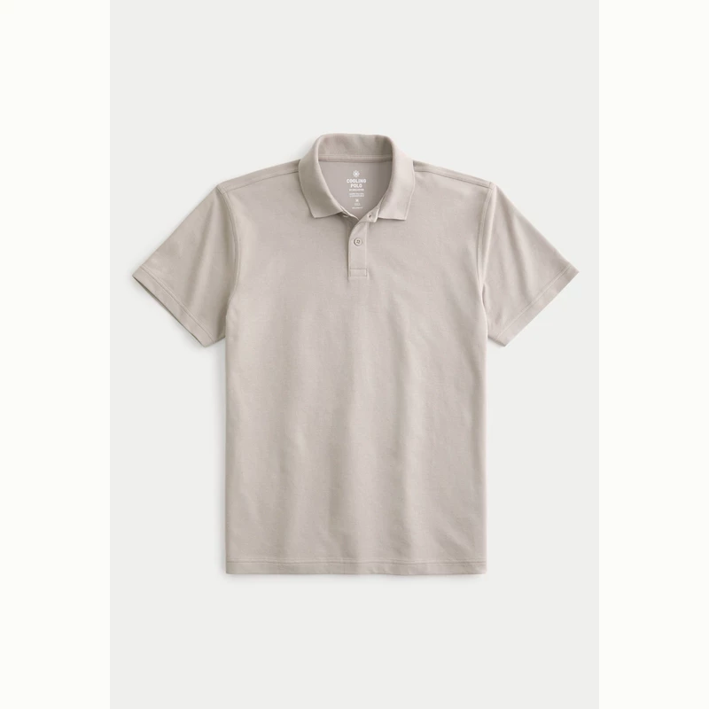 Hollister летний дышащий поло, оверсайз