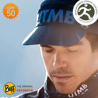 BUFF CityRun outdoor sports running sun protection ultra light breathable portable top hat hard brim city running