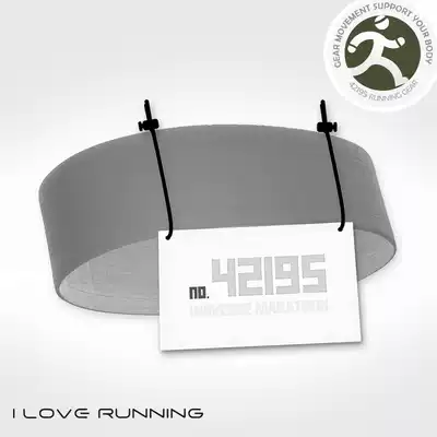 I love running ILR universal cloth lanyard suitable for wide running bag marathon cross country running