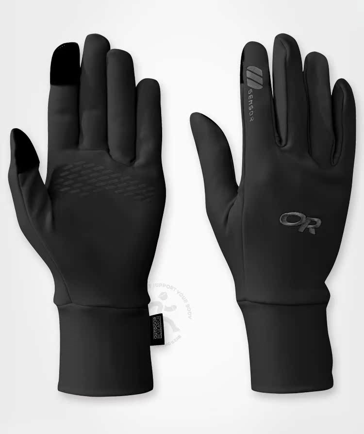 Nghiên cứu ngoài trời HOẶC Phụ nữ Marathon xuyên quốc gia Chạy găng tay màn hình cảm ứng lót 42195 găng tay sợi