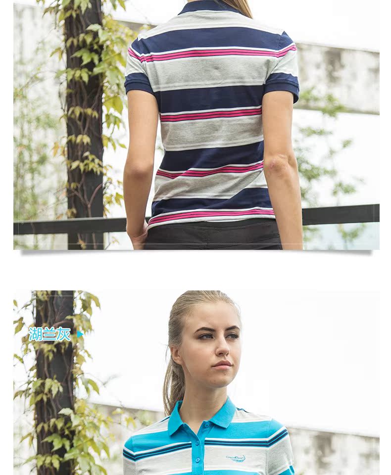Áo sơ mi nữ cá sấu Áo sơ mi POLO 2018 hè mới tay ngắn thoáng khí chạy cotton giản dị cỡ lớn áo thun thể thao áo thun nữ có cổ polo