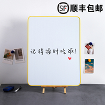 Soft Side Whiteboard Writing Board Support Type Magnetic Home Children Commercial Hanging Double Sided Writing Board Erasable small blackboard White class White class Desktop office Mini Cheat Reminder Board board Remain board