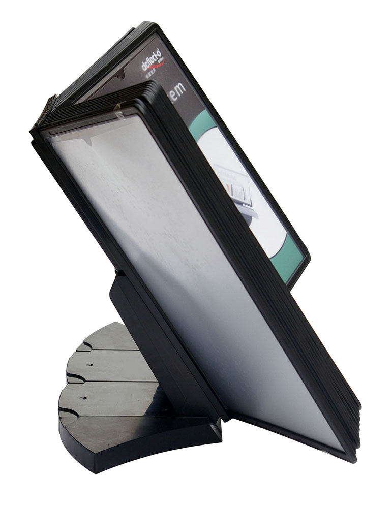 American Dido A4 combination can be hung wall menu card display rack information publicity rack 20 loose leaf menu rack desktop page turning rack file rack price tag information storage 790240