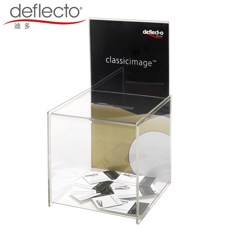 Dido manufacturer direct marketing acrylic small ticket box containing box exhibition Please bestoss business card box letter box letter box letterbox collection box transparent box coin collection box opinion complaint box small fee box 66001