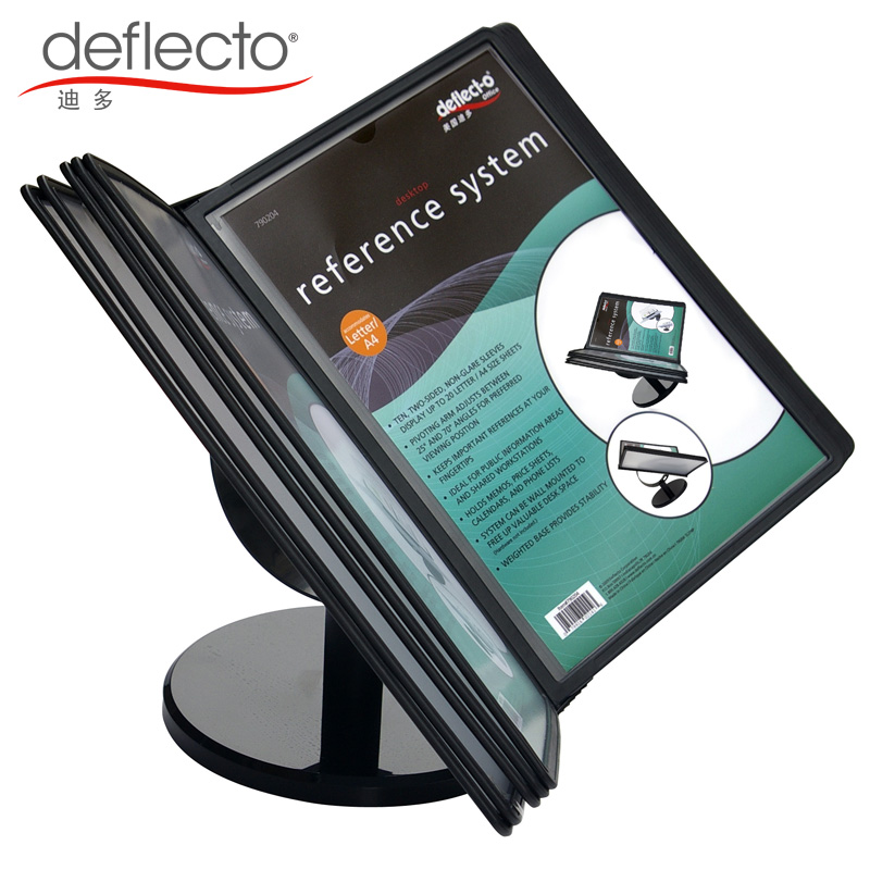 American Dido A4 Recipes Rack Wine Waterboard Product Introduction Show Rack Propaganda Billboard 10 loose-leaf black 790204 manufacturer direct