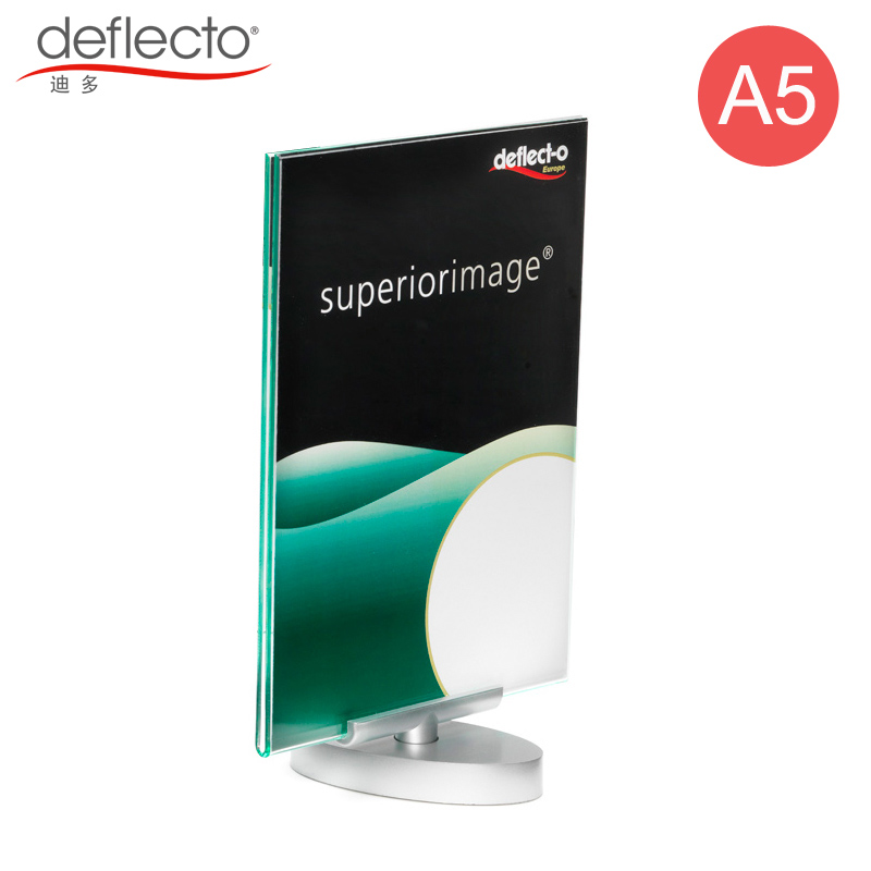 Dido A5 double-sided rotary menu card Acrylic Wine Water Card Promotional Material Clip Advertising Frame 691490-A5