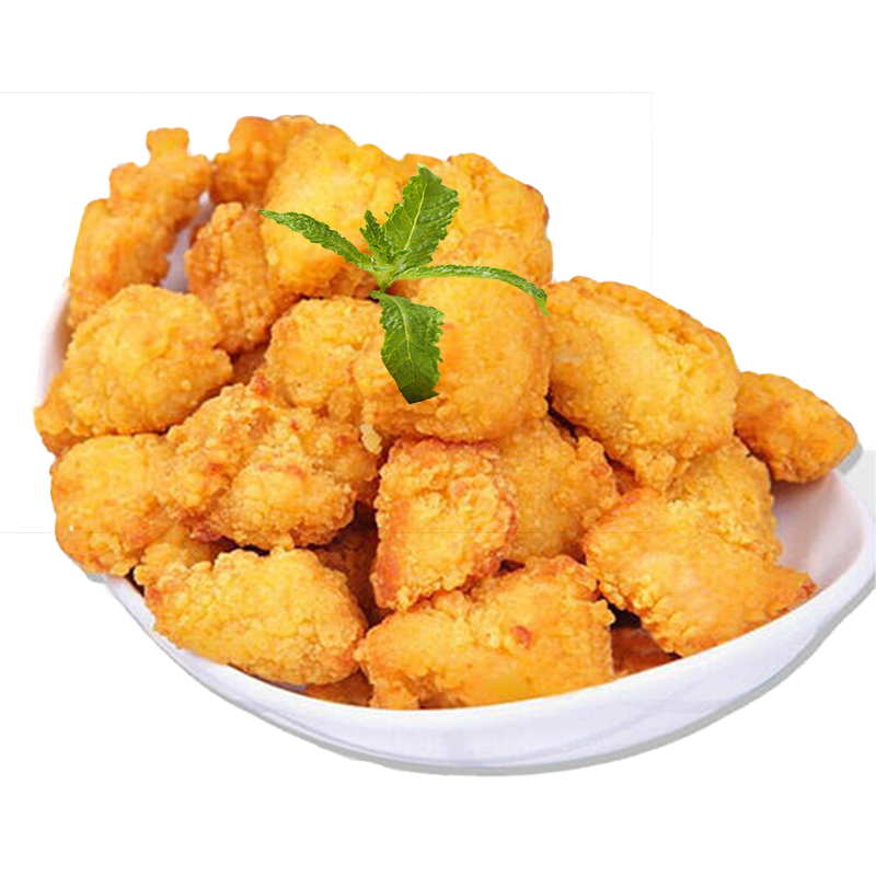 Chicken Rice Flowers Batch free post Surge Salt Crisp Chicken Frozen Fried Chicken Nuggets Semi-finished Snack 1KG
