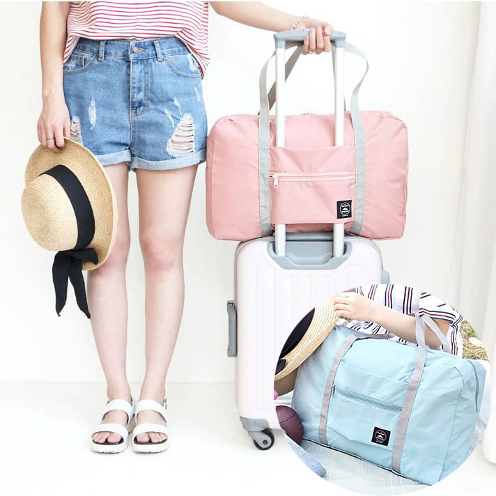 Travel handheld portable folding clothes containing bag Suitcases Suitcase Single Shoulder Bag Large Capacity to be produced