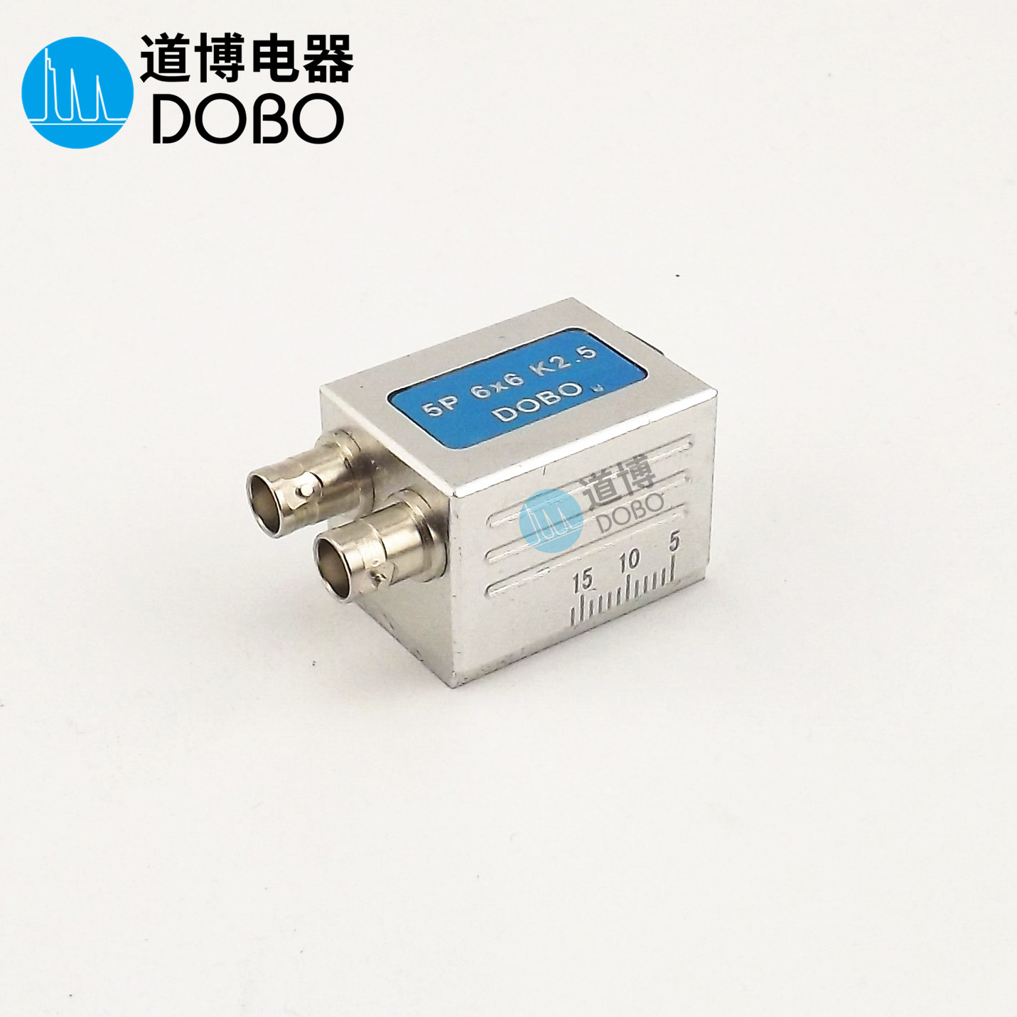 5P6x6K2.5超声波探伤双晶小径管短前沿斜探头金属薄壁无损检测