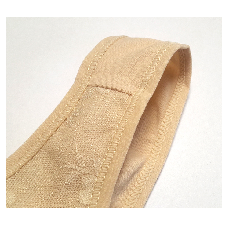 Mùa hè trung niên mẹ đồ lót cotton không có vòng thép phụ nữ phía trước nút áo ngực mỏng kiểu áo ngực áo nâng ngực