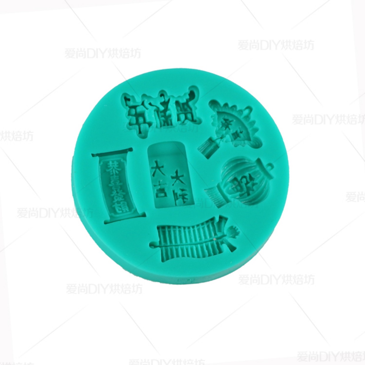 Năm mới Trung Quốc Tiệc cưới Túi Từ Rồng và Phượng Hoàng DIY Silicone Fondant Sôcôla Handmade Handmade Clay Clay khuôn nhựa làm bánh