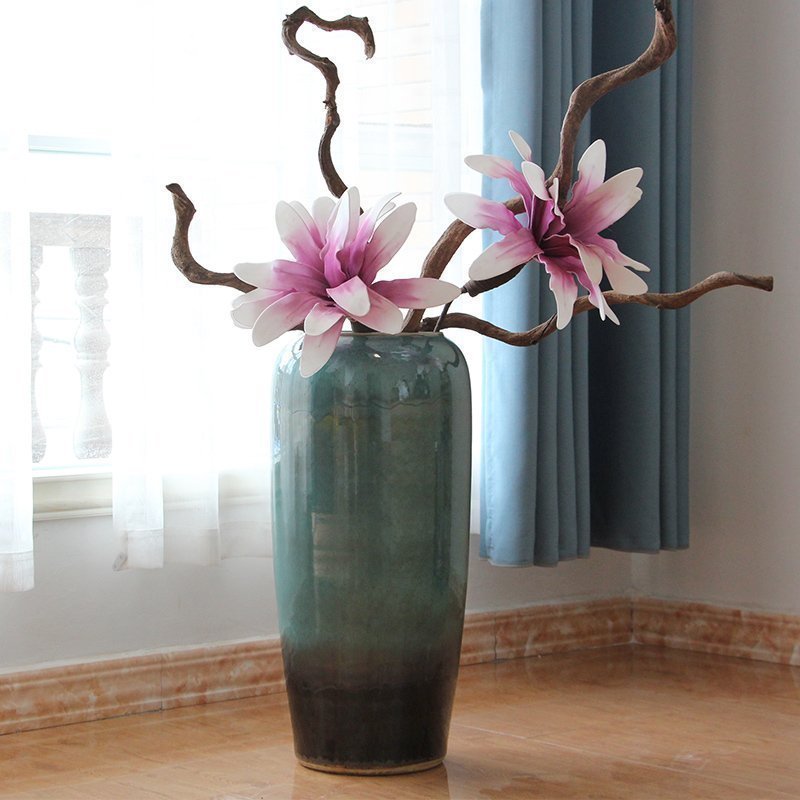 Ceramic POTS of jingdezhen Ceramic vase of large indoor and is suing landscape decoration decoration to the hotel living room furnishing articles