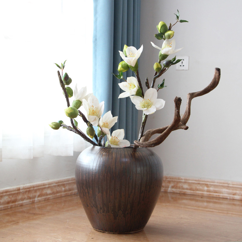 Ceramic crock POTS modern retro jingdezhen Ceramic vase of large indoor and is suing the home decoration furnishing articles