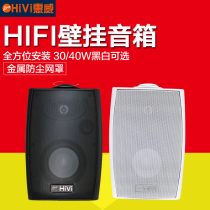  Hivi Huiwei VA5-OS wall-mounted speaker Meeting room fixed resistance fixed pressure wall-mounted audio hanging conference speaker