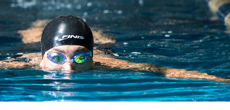 Finis Delphi chuyên nghiệp cạnh tranh HD kính bơi nhập khẩu nam chống nước lớp phủ chống sương mù đào tạo nữ - Goggles kính bơi giá rẻ