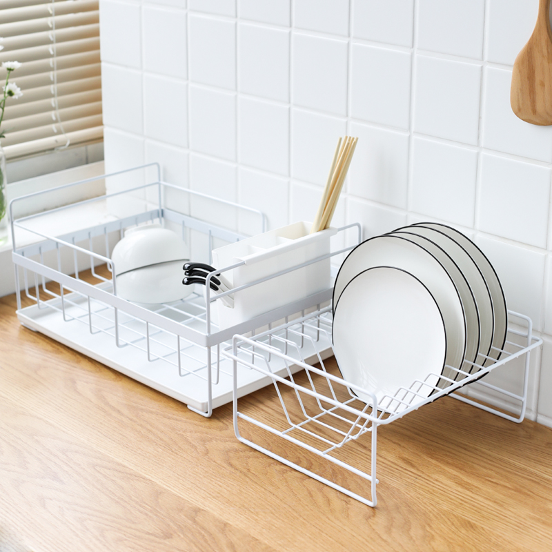 Edge lodge kitchen dishes to receive the metal rack drop put rack shelf hanging bowl frame plate chopsticks