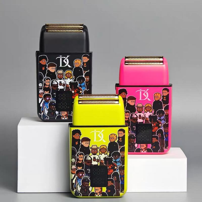 Dk Graffiti Whitening Device Hair Salon Special Oil Head Haircut Polishing Men's Professional Electric Shaver Bald Head Shaving Tool