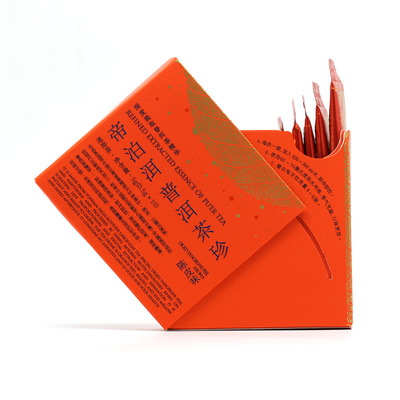 帝泊洱即溶普洱茶珍速溶新会陈皮熟普洱柑普新包装陈皮10支装早茶