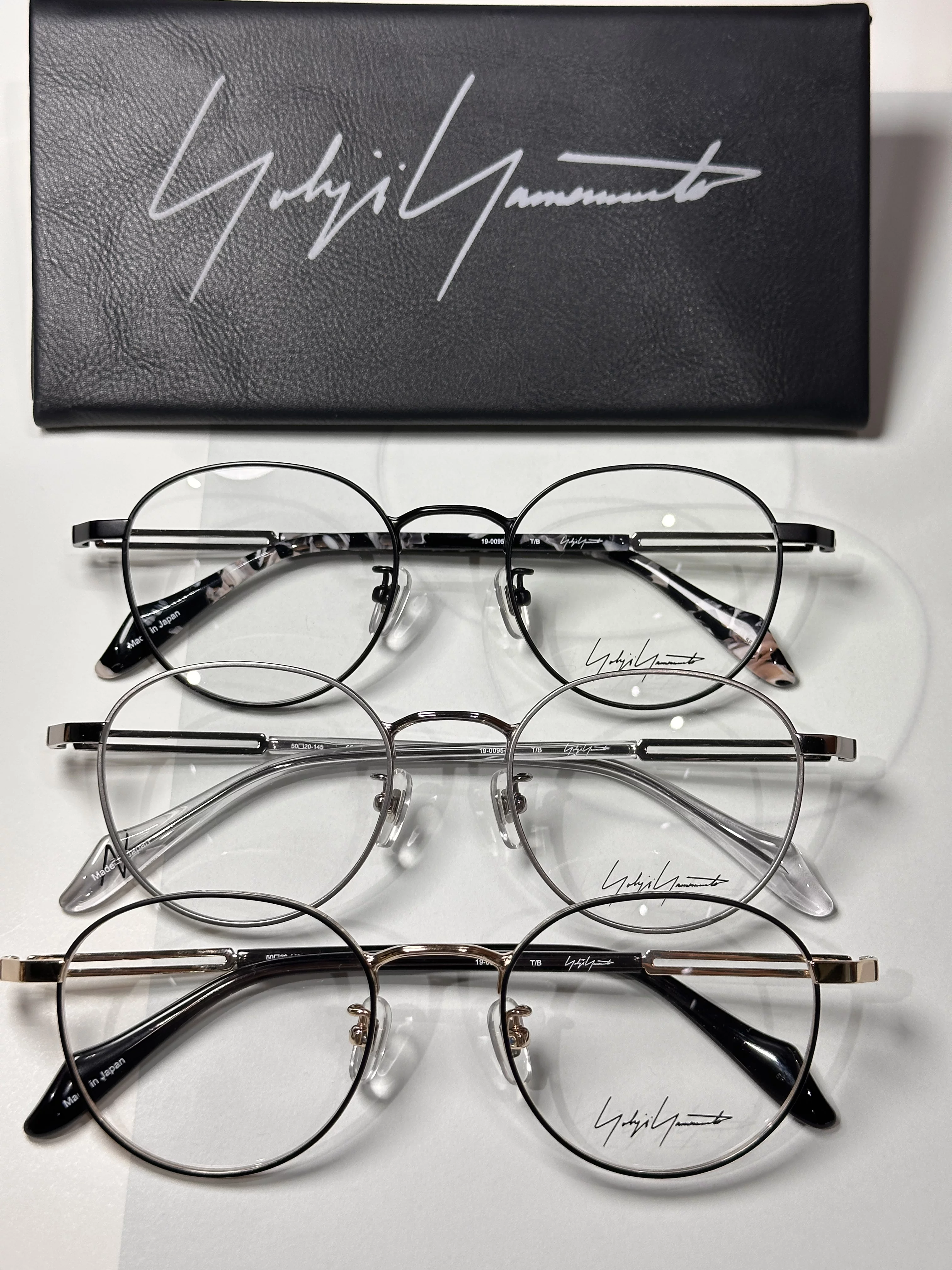 Очки Yohji Yamamoto 19-0095 оправа для миопии в ретро-стиле полная оправа